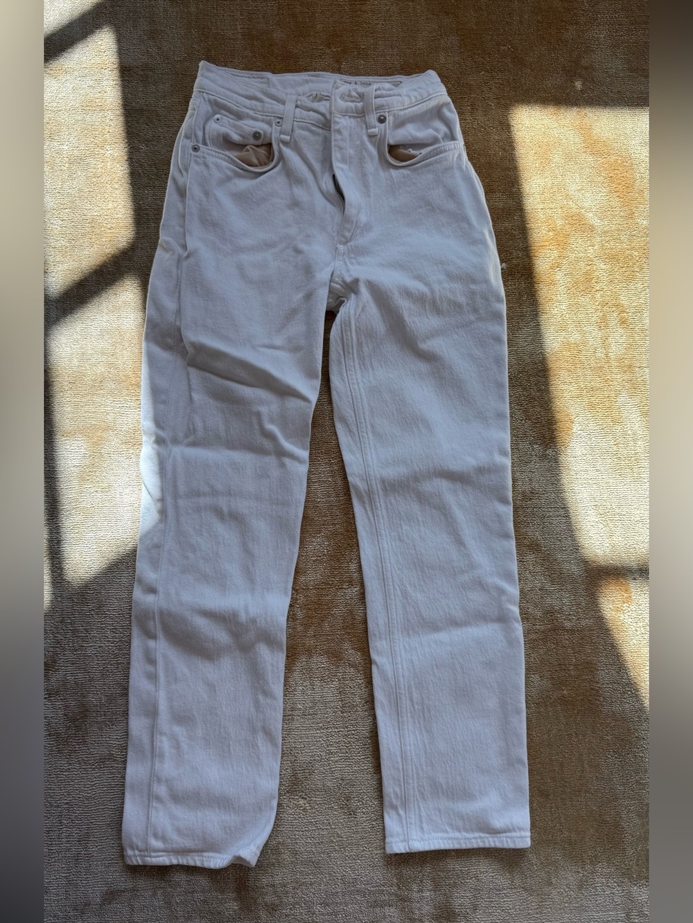 rag & bone Wren High Rise Straight Leg Jeans 23